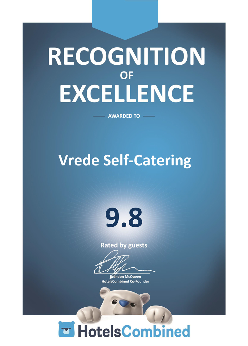 Vrede-Self-Catering-HotelsCombined-Award